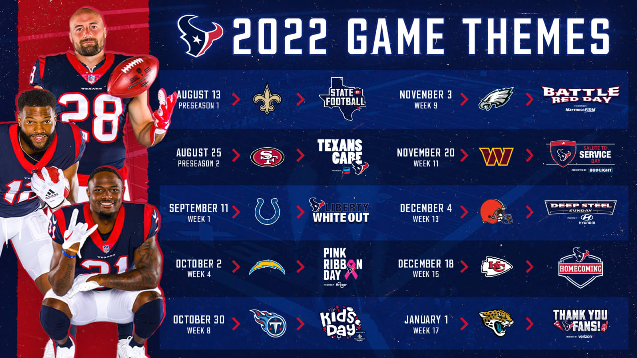 10 Texans Games Today To Watch Now