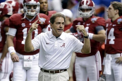 Alabama Starting Lineup Football