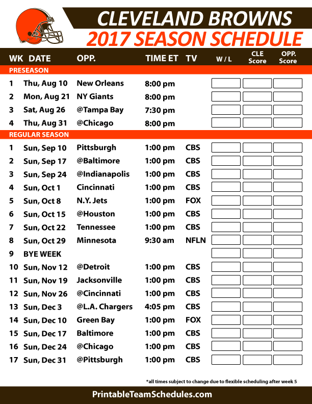 Browns Tv Schedule 2024