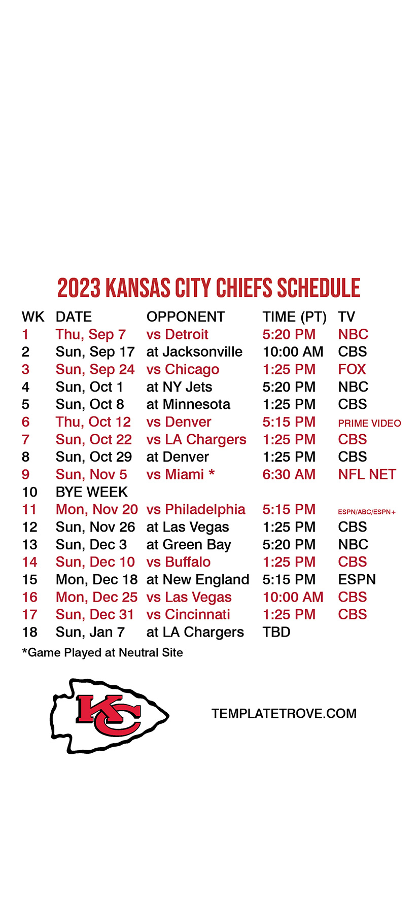 Chiefs Game On Tv: Full Broadcast Guide Chiefs Game On Tv: Full Broadcast Guide