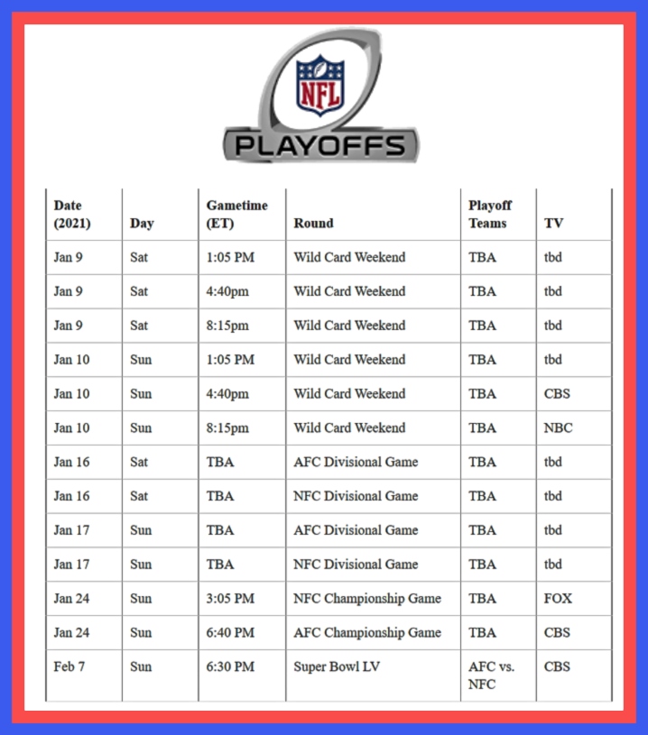 Complete Nfl Schedule: Who's Playing This Week Complete Nfl Schedule: Who's Playing This Week