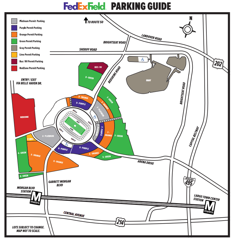 Fedex Field Stadium Parking: Easy Guide