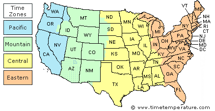 Is Arkansas Central Time Zone