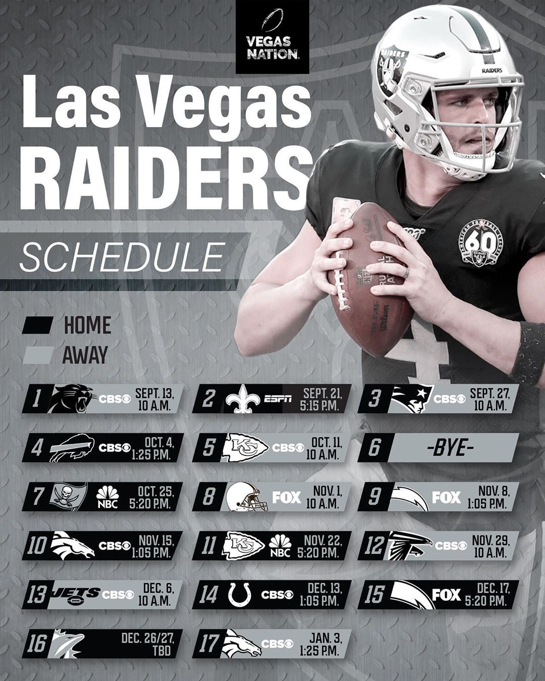 Las Vegas Football Schedule