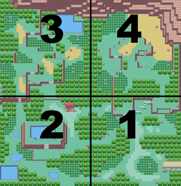 Leaf Green Safari Map Guide