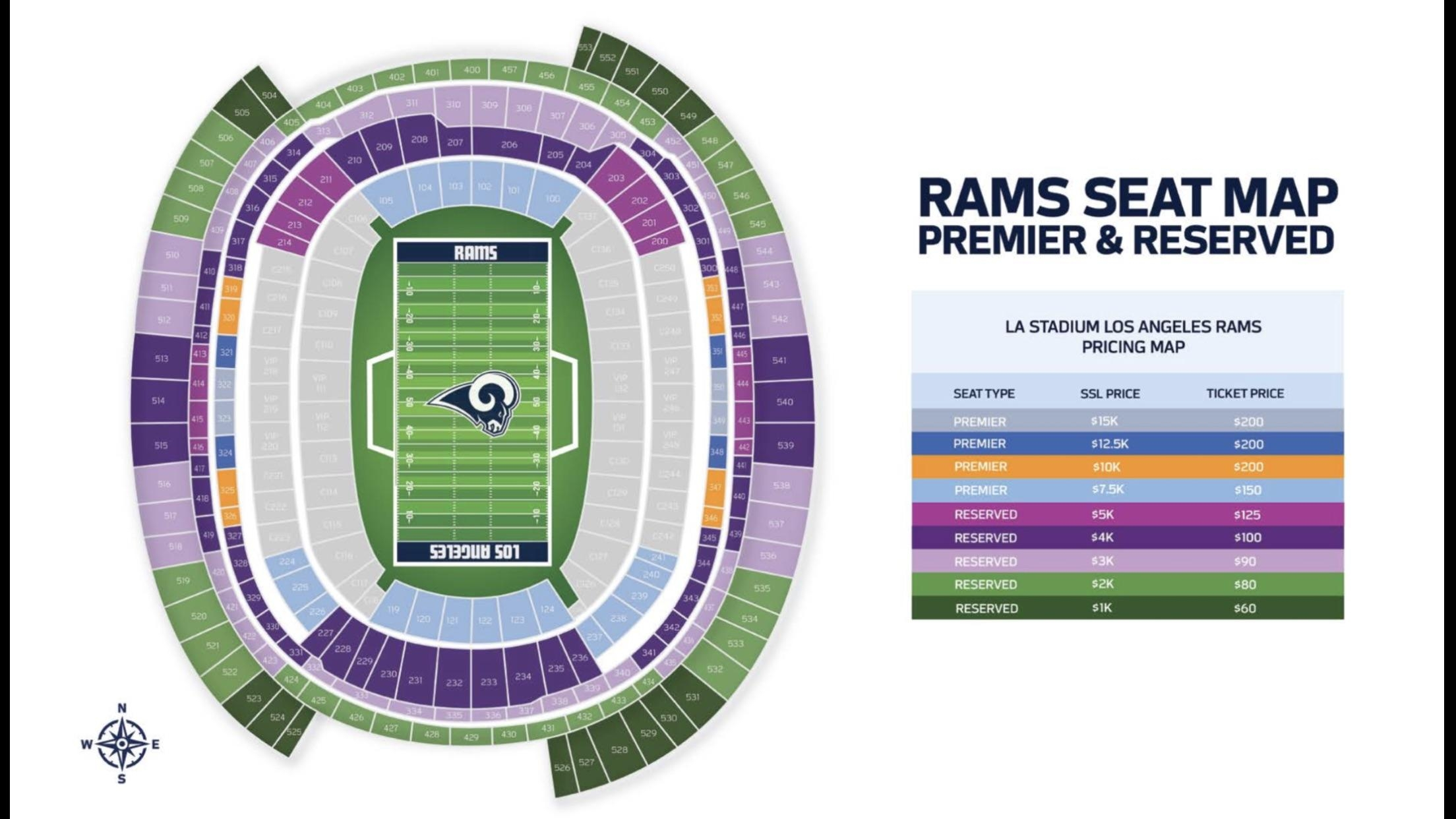 Los Angeles Rams Stadium Seating Chart Brokeasshome Com Los Angeles Rams Stadium Seating Chart Brokeasshome Com