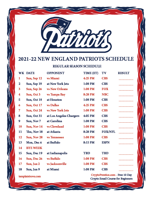 New England Patriots: 2007 Season Player Breakdown