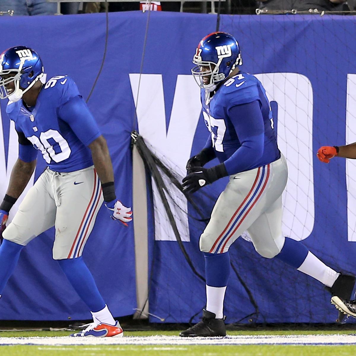New York Giants Stats Today