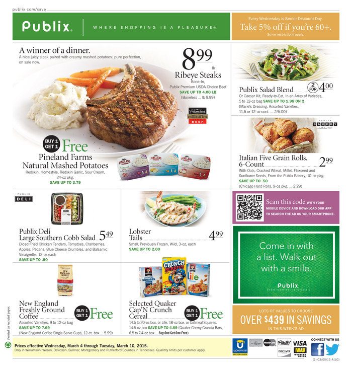 Publix Ad Preview: Shop Smart, Save Big