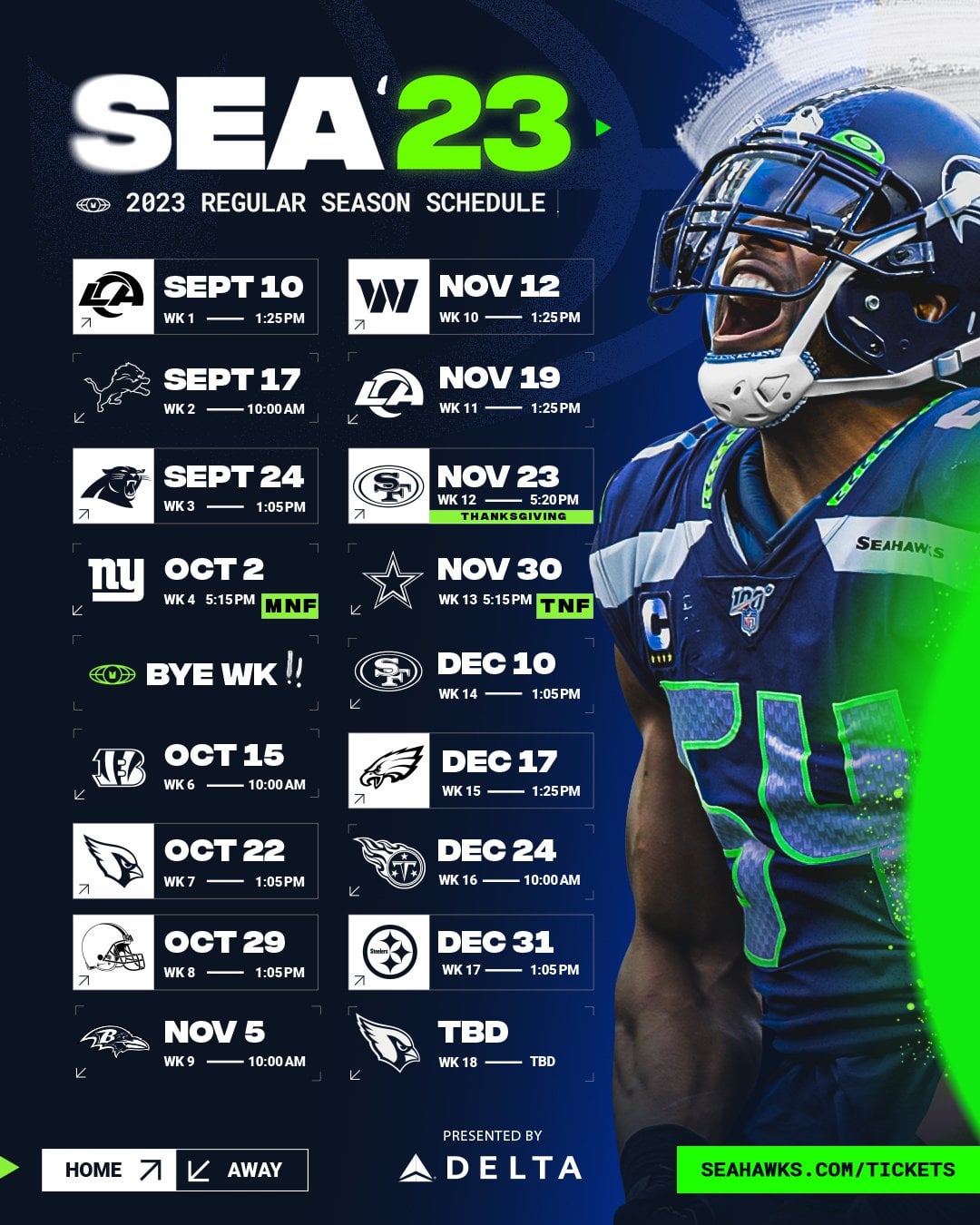 Seahawks Game Schedule: Full Season Guide