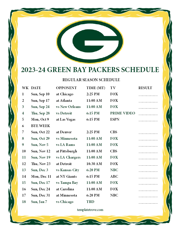Tampa Bay Preseason Schedule: Games & Dates