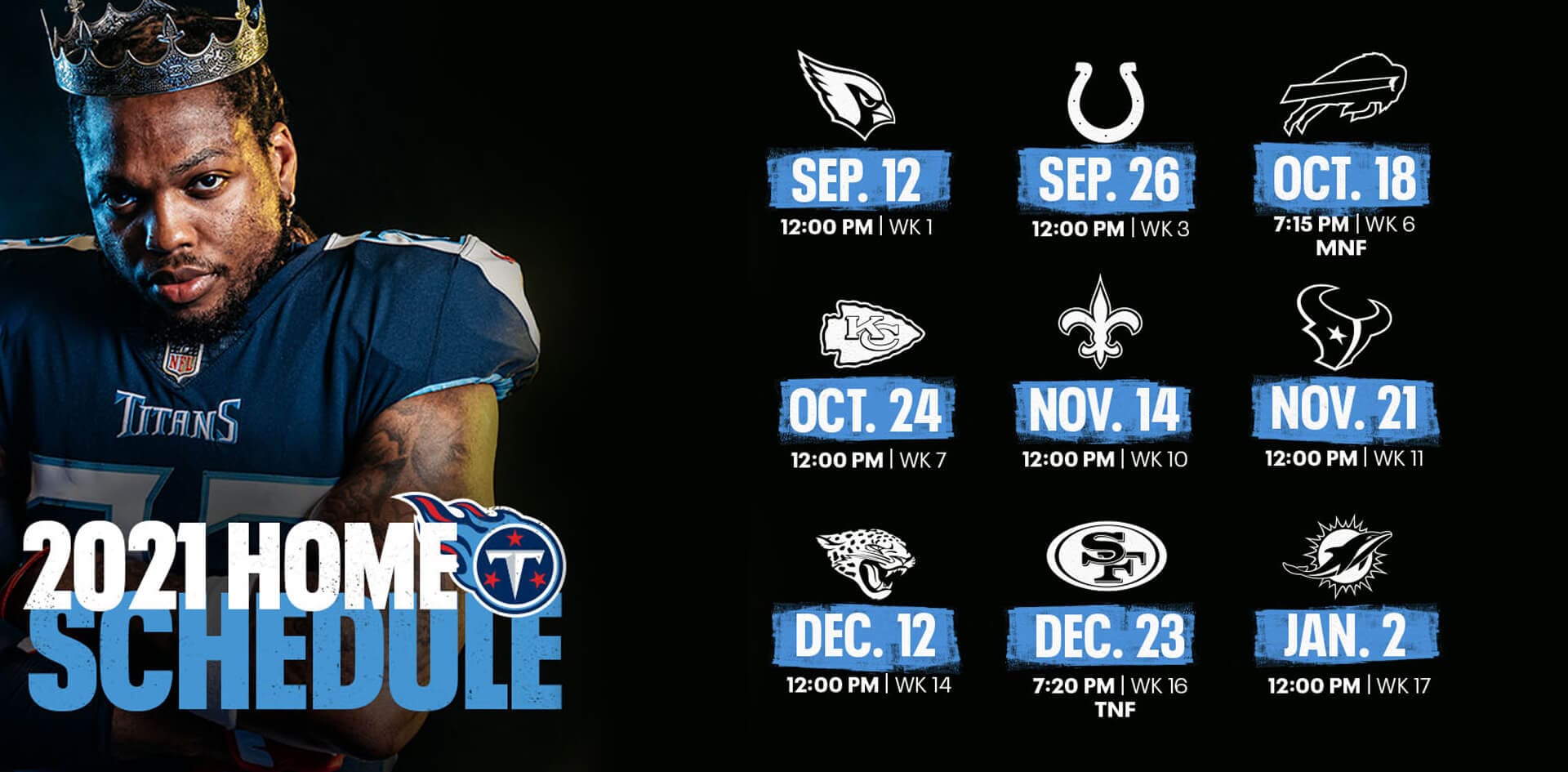 Titans Play: Schedule And Live Updates