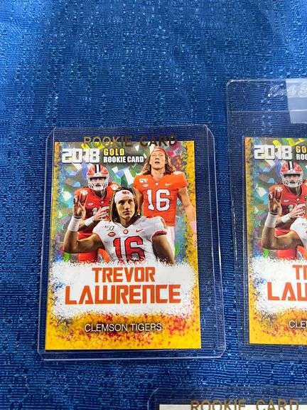 Trevor Lawrence Trading Cards Auction Services Ltd Trevor Lawrence Trading Cards Auction Services Ltd