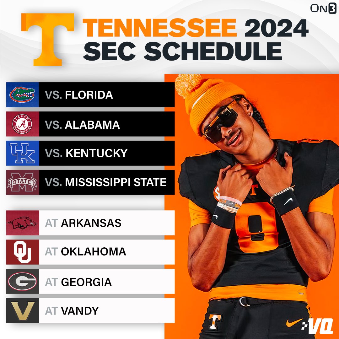 Univ Of Tn Football Schedule Univ Of Tn Football Schedule