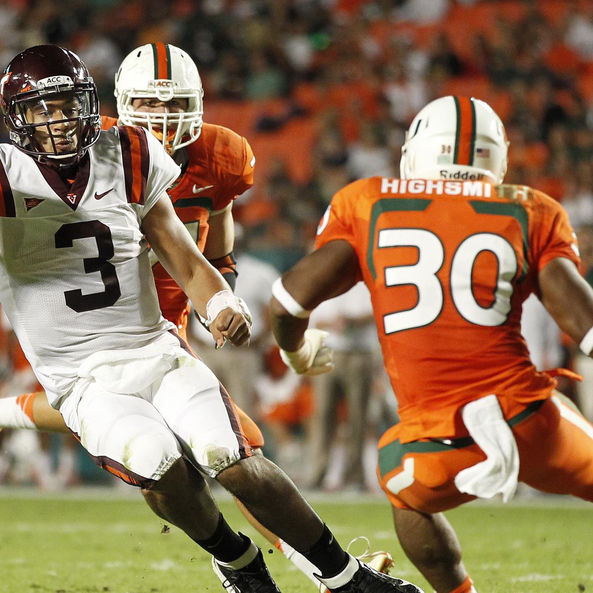 Virginia Tech Miami Game: Live Score Updates