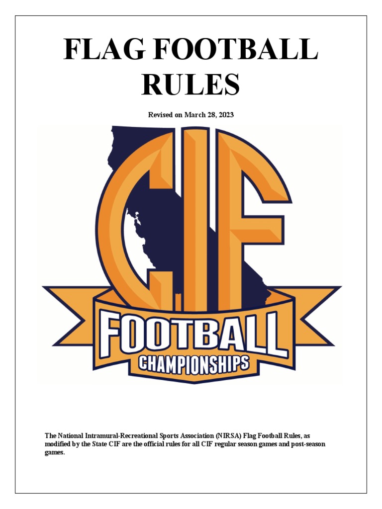 What Is Jcpr Girls Flag Football? Rules Guide