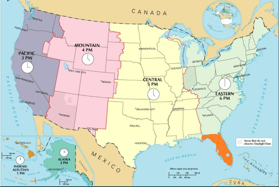 When Is Florida Eastern Time? Time Zone Answers