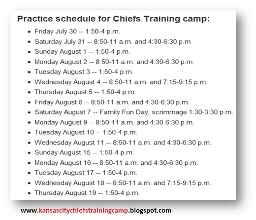 When Is Kansas City Chiefs Training Camp? Your Schedule Guide