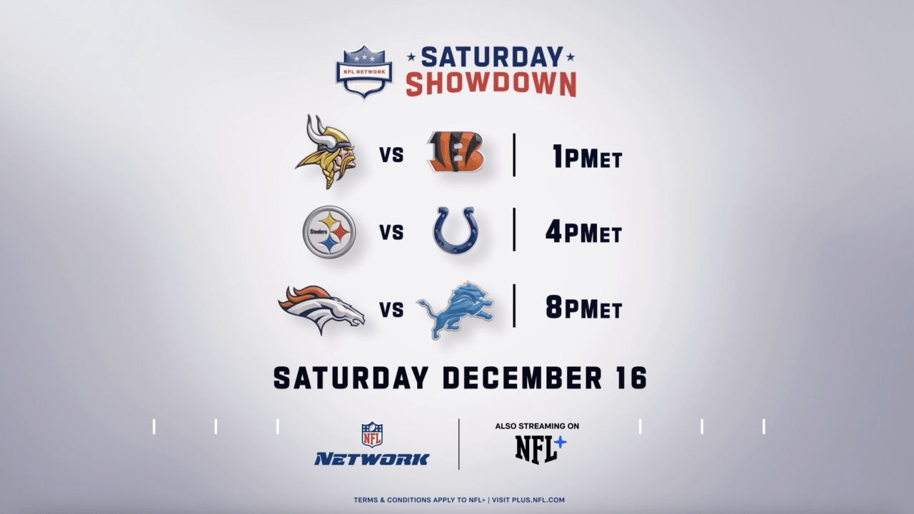 When Is Nfl Football On Saturday? Full Schedule Inside